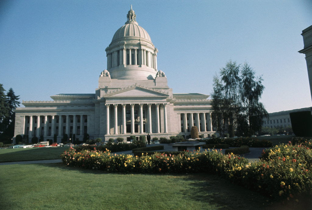 Detail of State Capitol Building by Anonymous