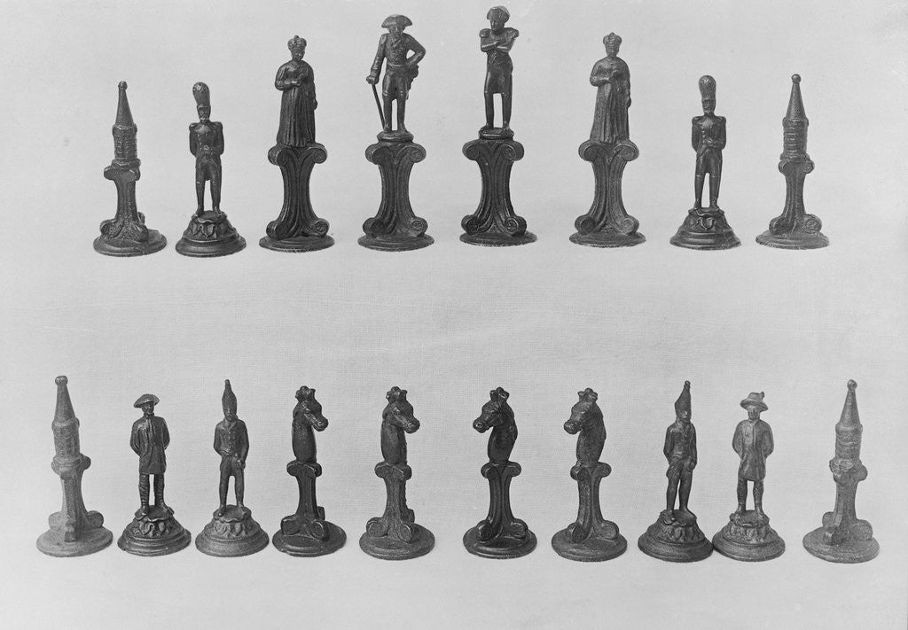 Detail of Napoleon's Chess Statuettes by Anonymous