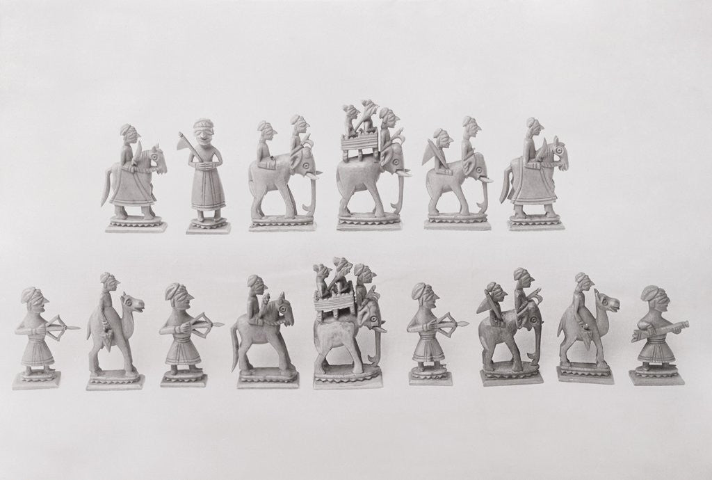 Detail of Napoleon's Chess Statuettes by Anonymous
