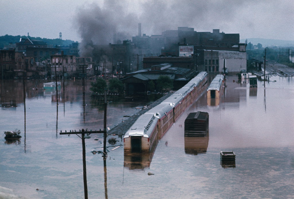 Detail of Flood in City of Wilkes-Barre by Anonymous