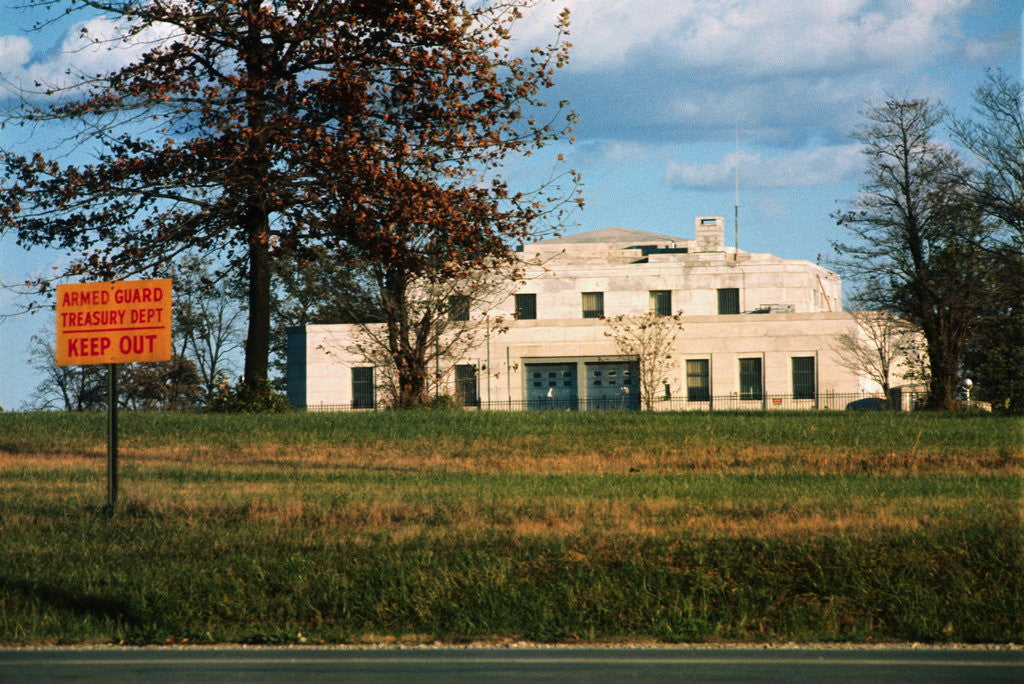 Detail of Federal Bullion Depository at Fort Knox by Anonymous
