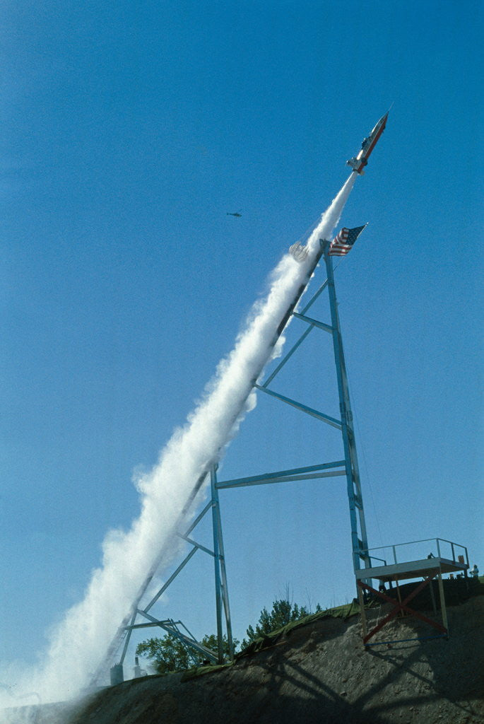 Detail of Evel Knievel's Rocket Launching by Anonymous