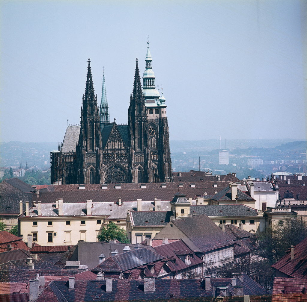 Detail of Overview of Buildings by Anonymous