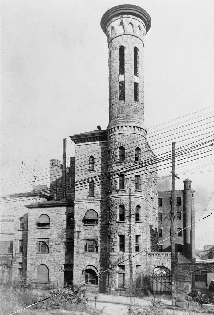 Detail of Fulton County Prison by Anonymous