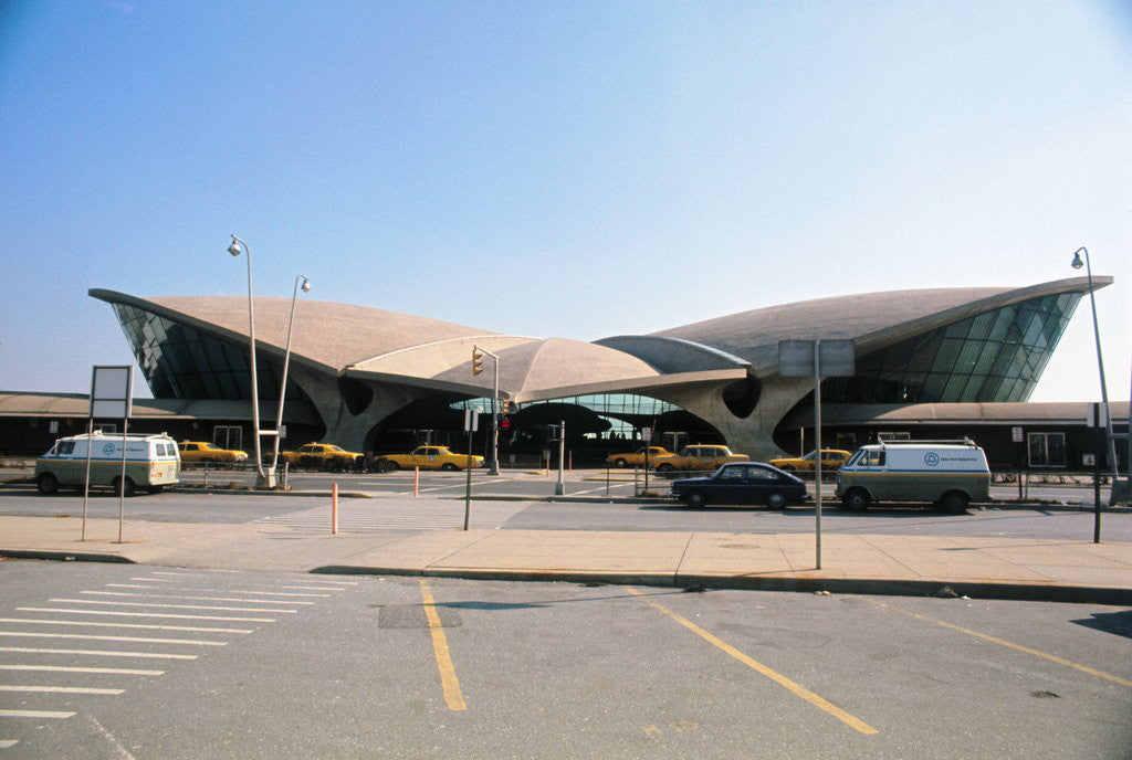 Detail of TWA Terminal at Kennedy International Airport by Anonymous