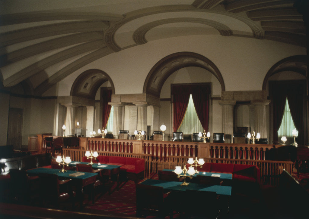 Detail of Old Supreme Court Chamber by Anonymous
