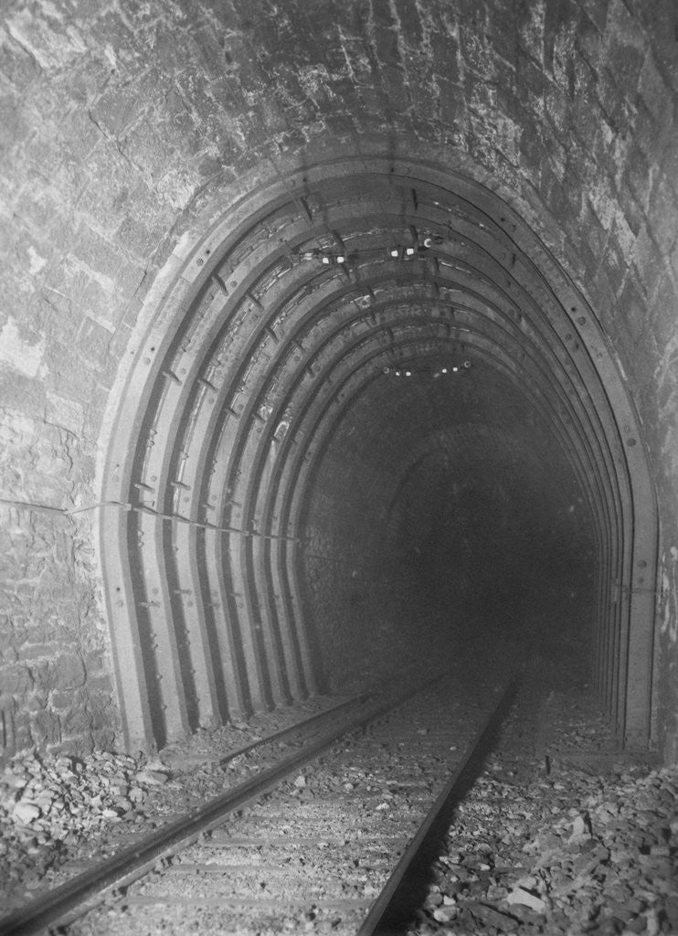 Detail of Entrance to Simplon Tunnel by Anonymous