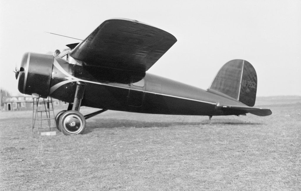 Detail of Amelia Earhart's Lockheed-Vega Monoplane by Anonymous