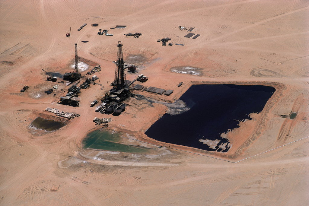 Detail of Drilling Rig by Anonymous