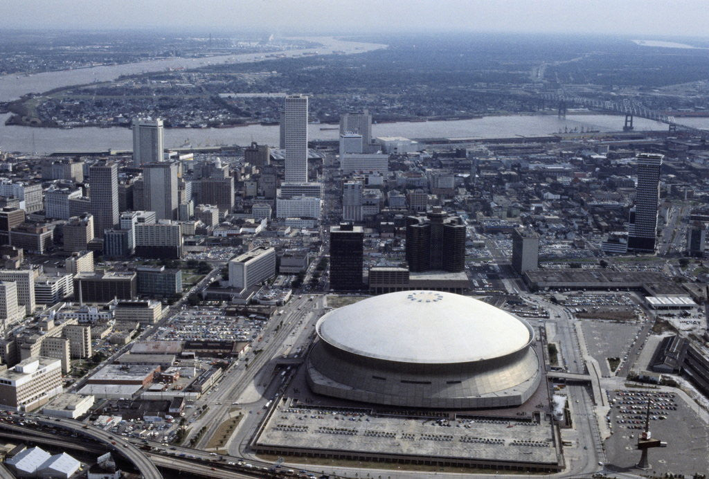 Detail of Louisiana Superdome by Anonymous