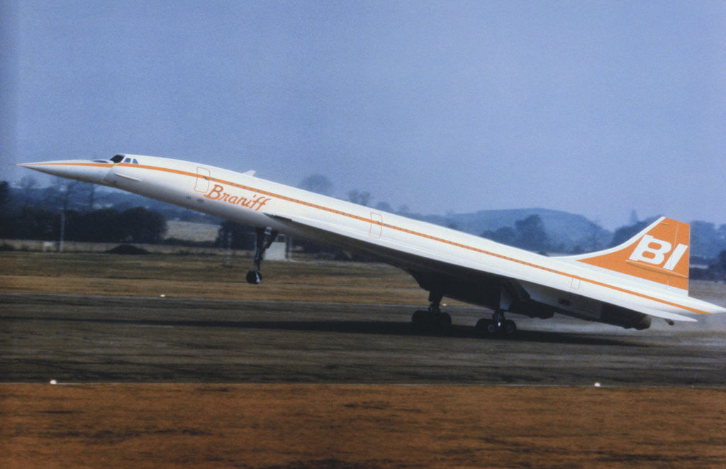 Detail of Concorde Taking Off by Anonymous