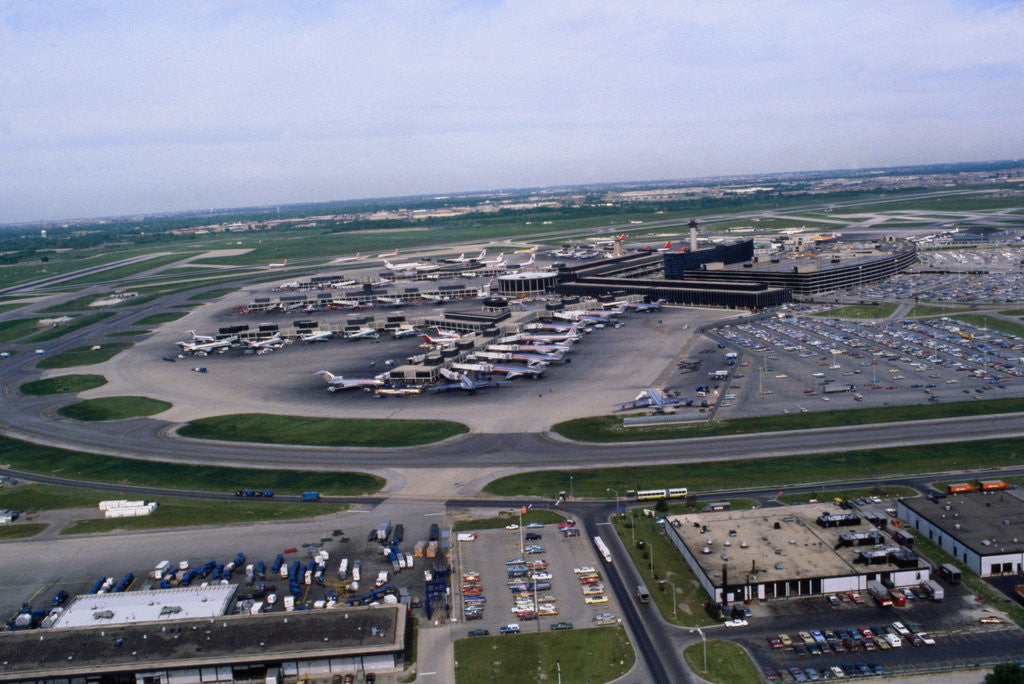 Detail of O'Hare Airport by Anonymous