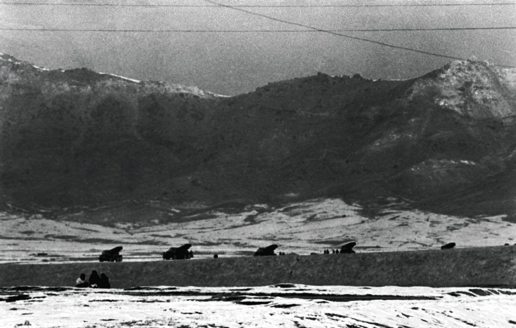 Detail of Surface-to-Air Rockets in a Row by Anonymous