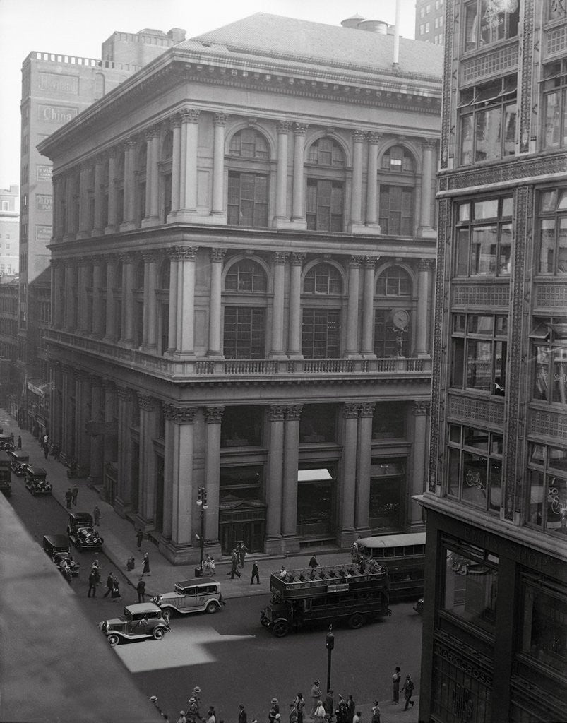 Detail of Tiffany and Company Building by Anonymous