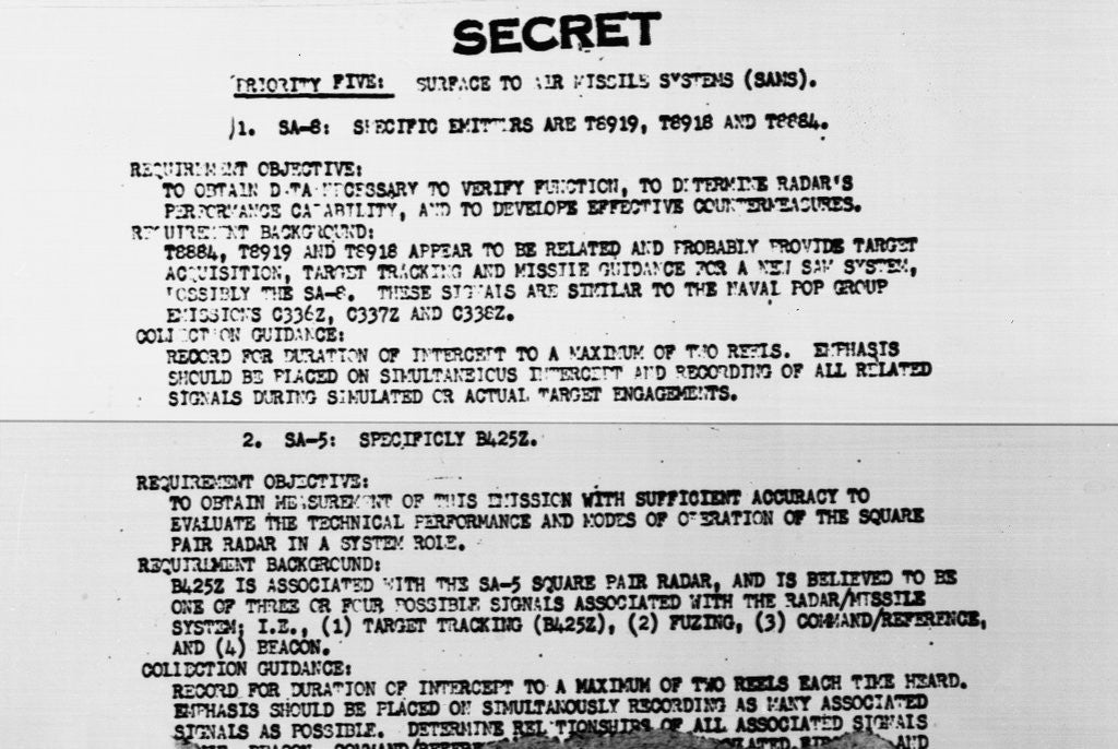 Detail of Display of the Izvestia Newspaper Article on American Espionage by Anonymous