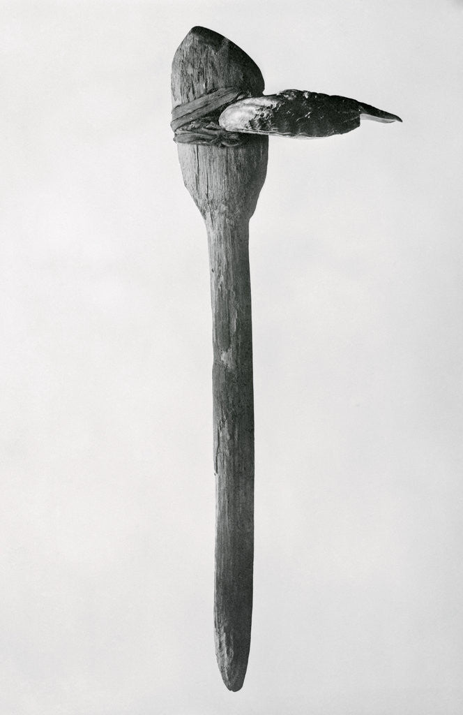 Detail of American Prehistoric Hoe by Anonymous