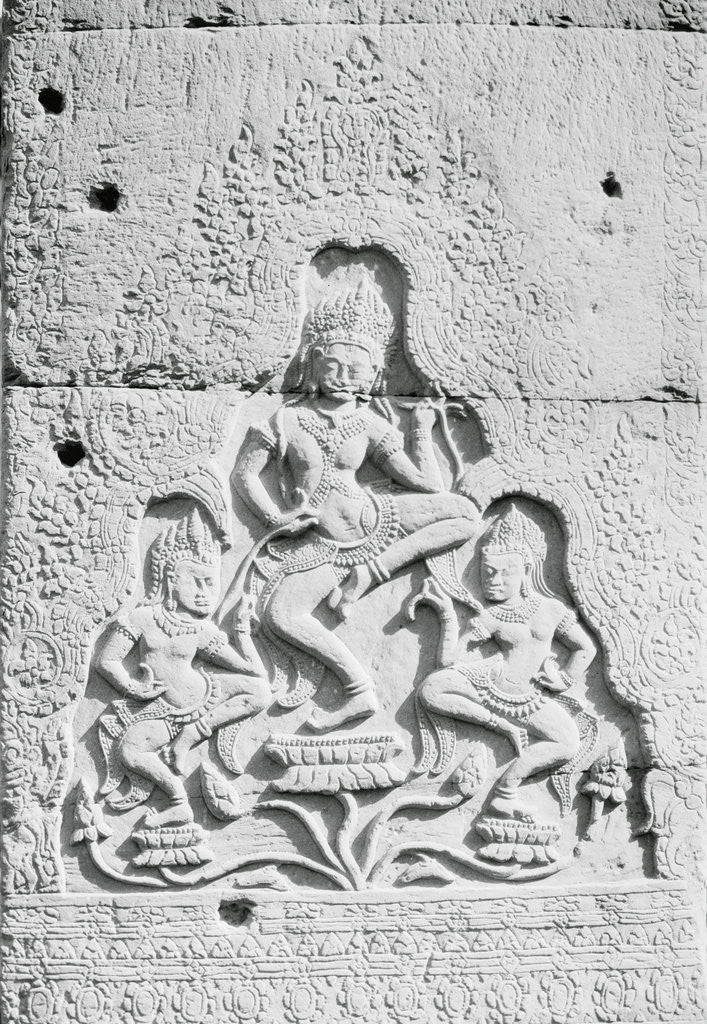 Detail of Cambodian Artwork by Corbis