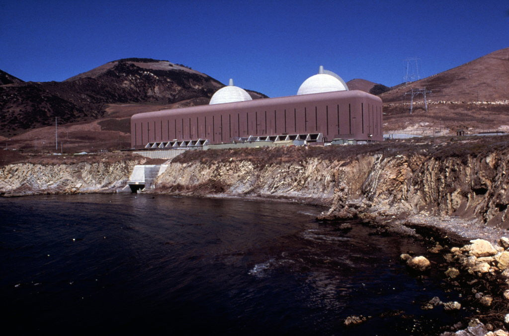Detail of Diablo Canyon Nuclear Plant by Anonymous