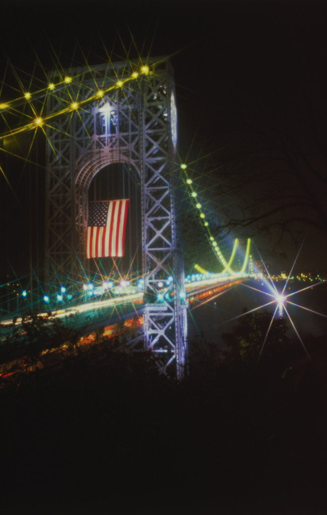 Detail of George Washington Bridge by Anonymous