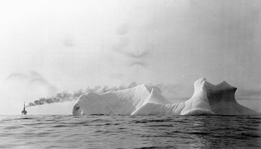 Detail of View of Huge Iceberg by Anonymous
