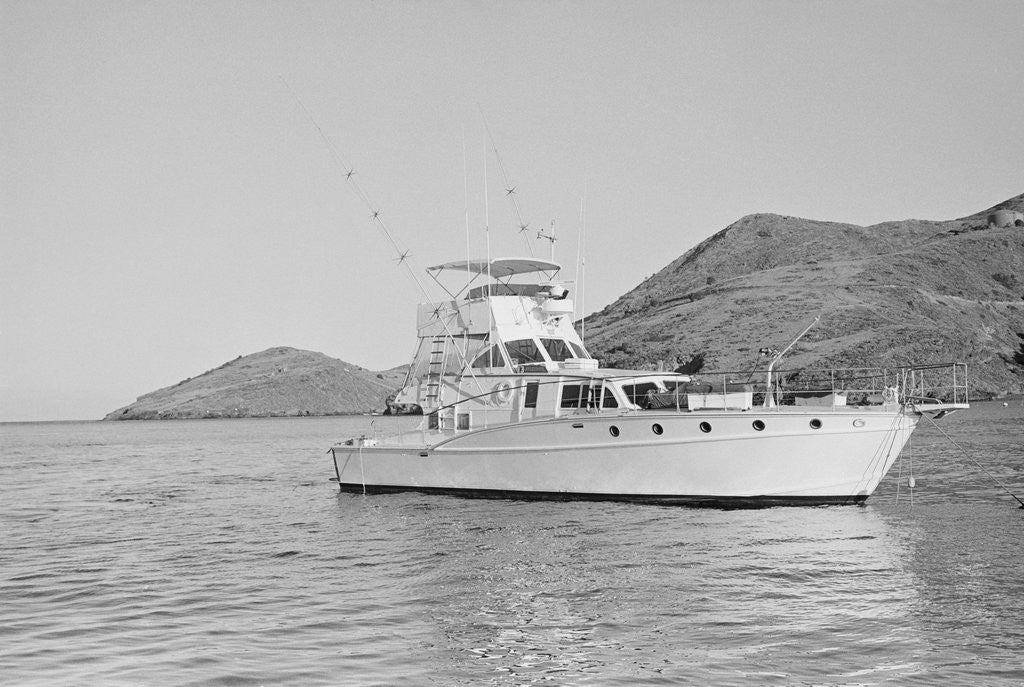 Detail of Exterior Side View of the Yacht Splendor by Anonymous