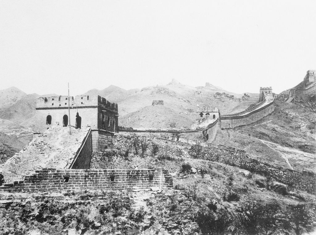Detail of Great Wall of China by Anonymous