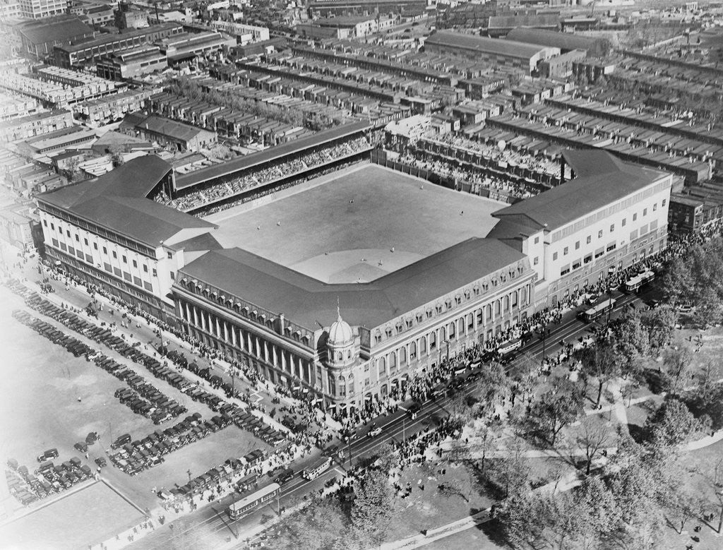 Detail of Aerial View of Shibe Park by Anonymous