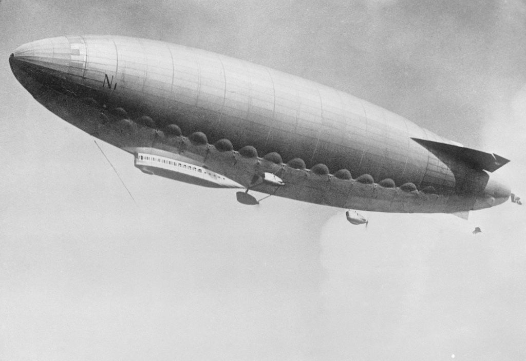 Detail of The Dirigible Norge by Anonymous