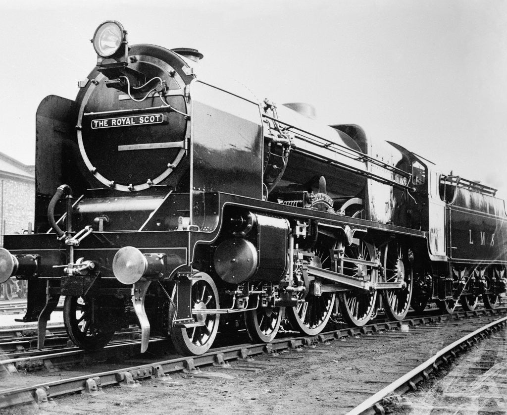 Detail of Royal Scot Railroad Train by Anonymous