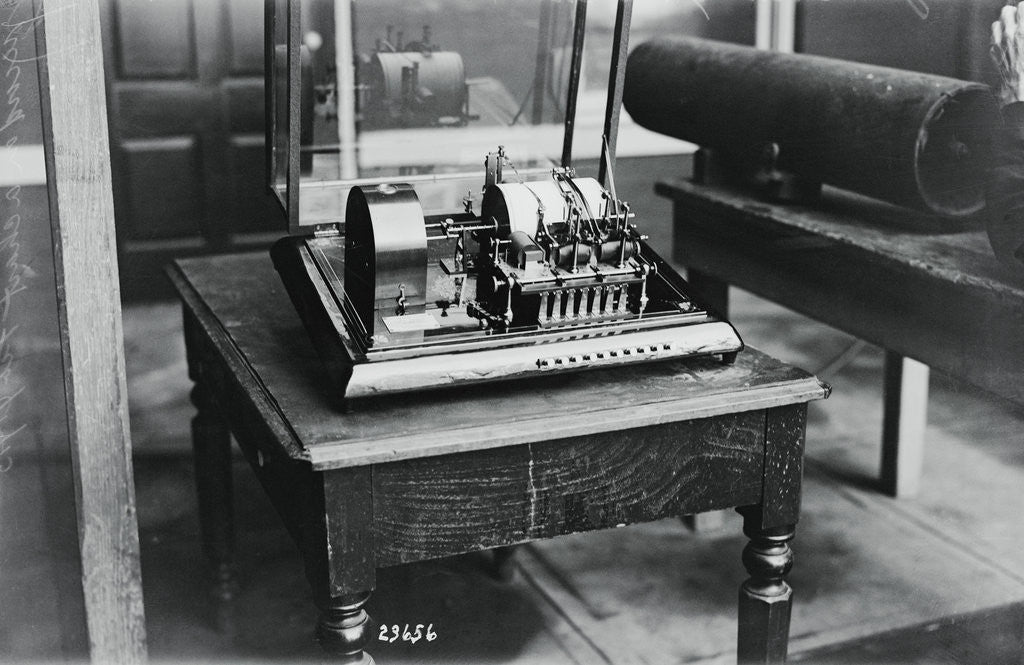 Detail of Machinery Displayed by Anonymous