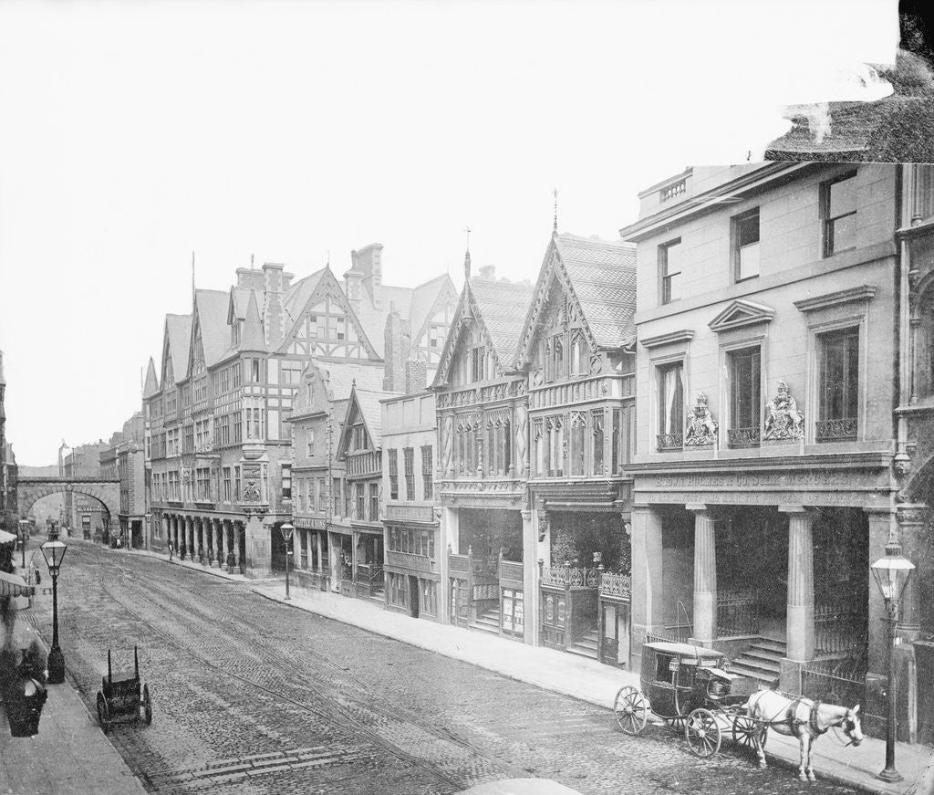 Detail of Houses on Eastgate Street by Anonymous