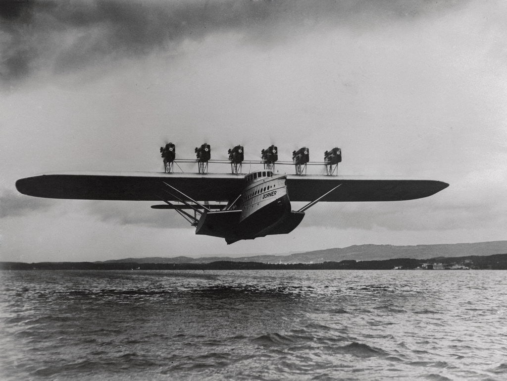 Detail of Flying Boat Dornier Do X by Anonymous