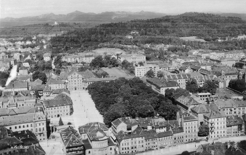 Detail of View of Sunset at the City of Jugoslav by Anonymous