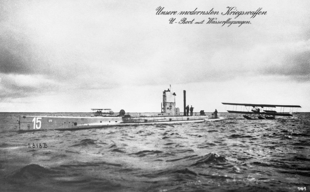 Detail of World War I U-Boat Returning to Wilhelmshaven by Anonymous