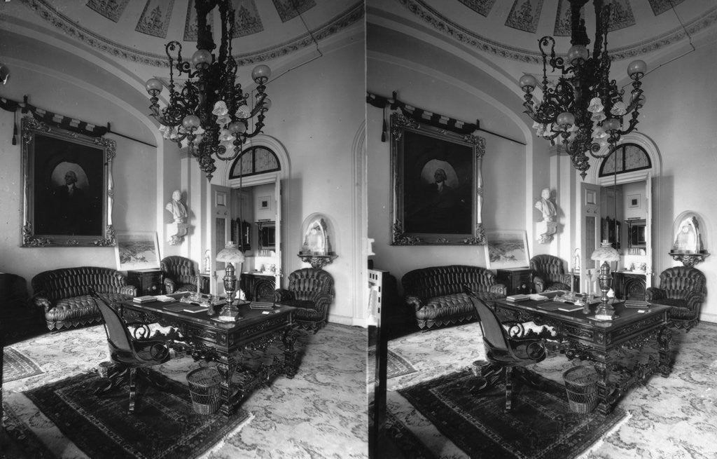 Detail of Vice President's Room in U.S. Capitol by Anonymous