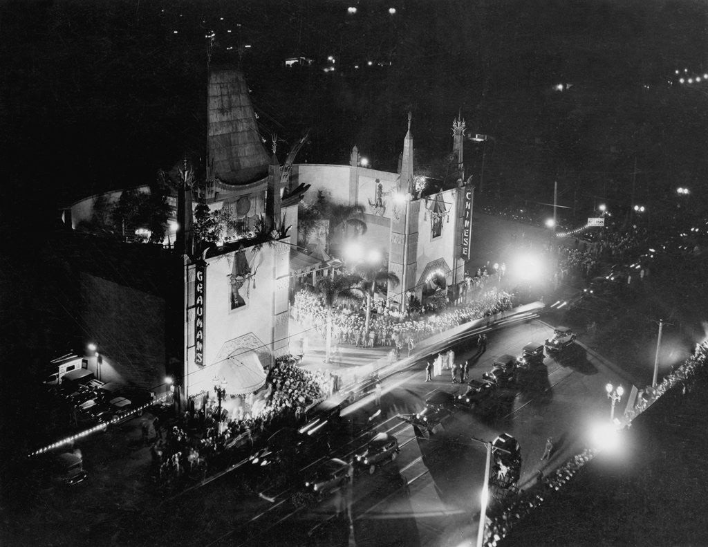 Detail of Grauman's Chinese Theater by Anonymous