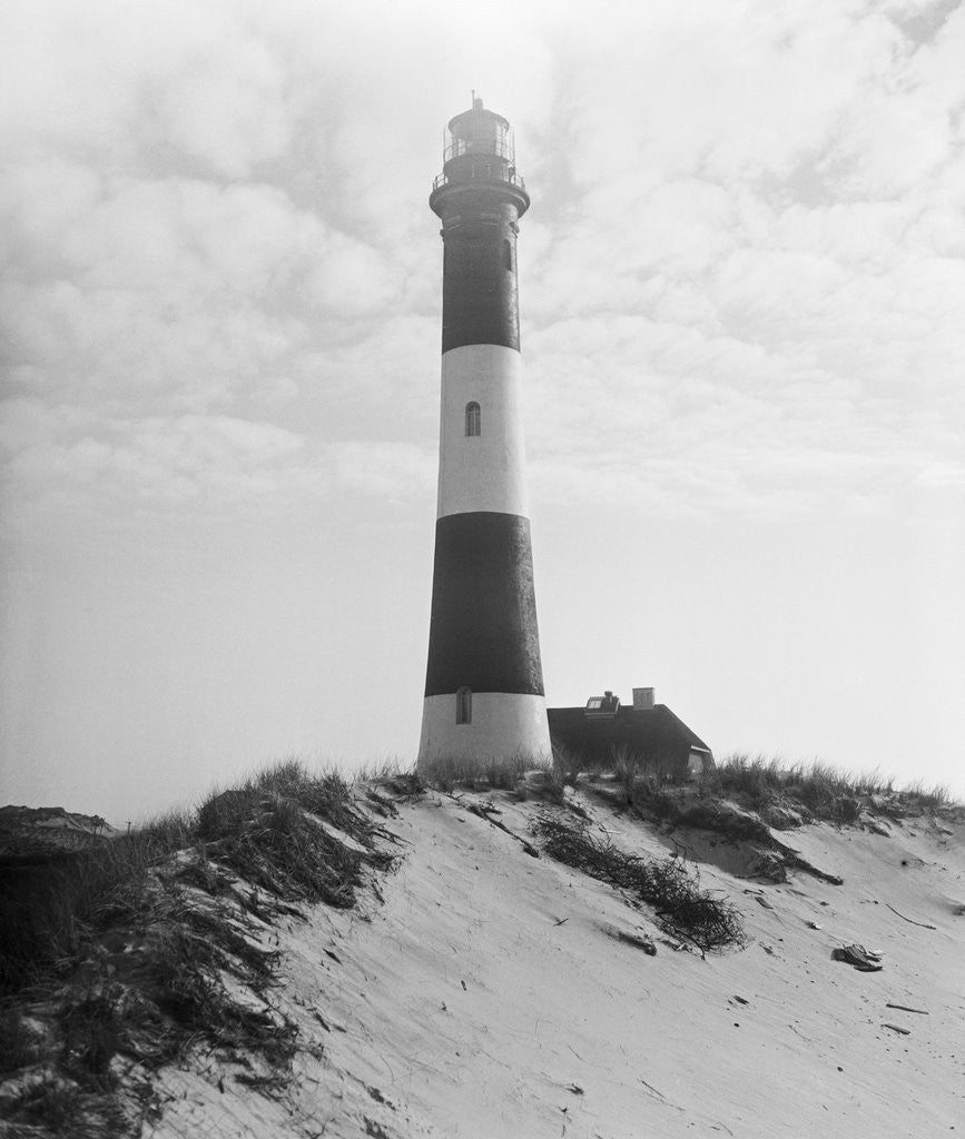 Detail of The Fire Island Lighthouse by Anonymous