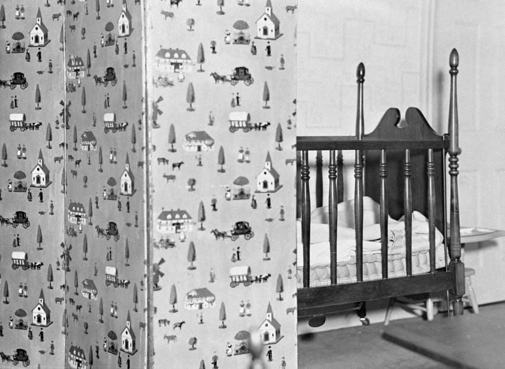 Detail of Lindbergh Home Nursery by Anonymous