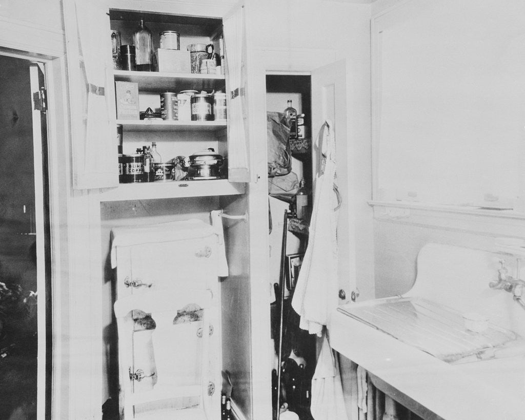 Detail of Photographic Evidence Used in Lindbergh Kidnapping Trial by Anonymous