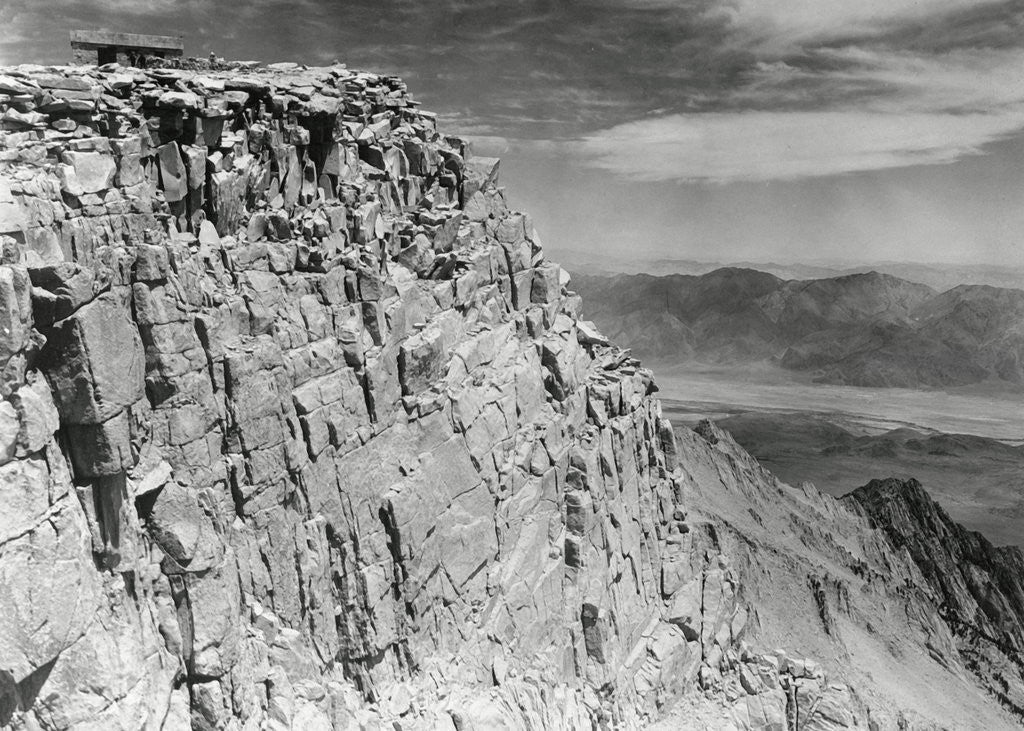 Detail of Peak of Mount Whitney by Anonymous