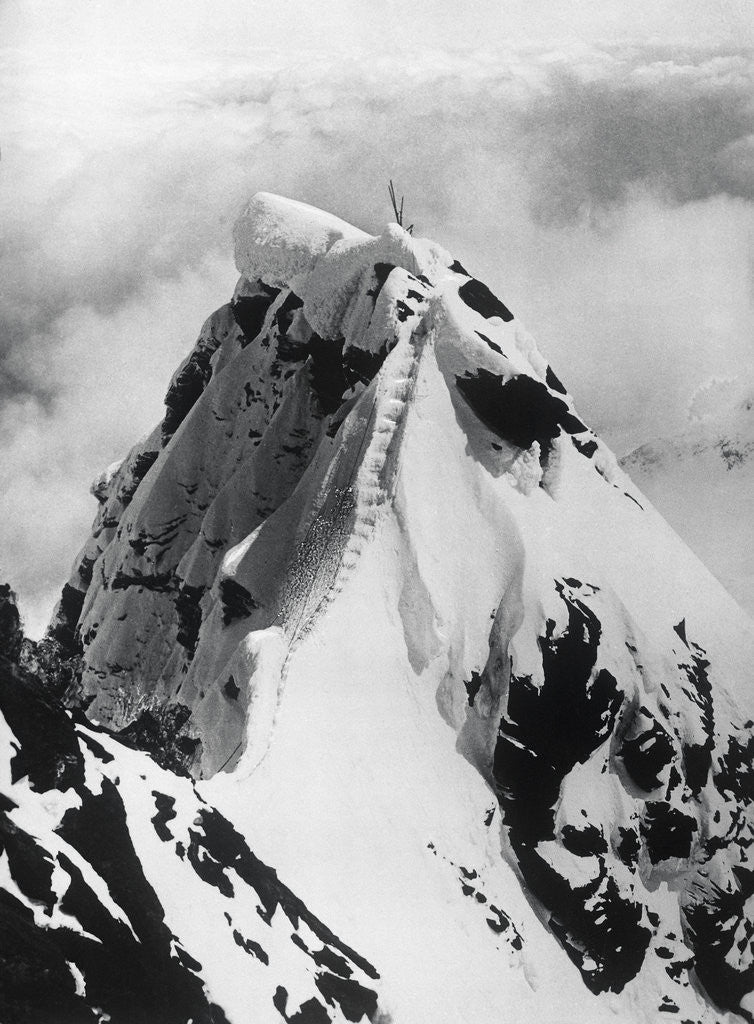 Detail of Mountain in the Tyrolean Alps by Anonymous