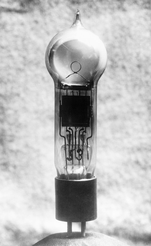 Detail of View of Early Light Bulb by Corbis
