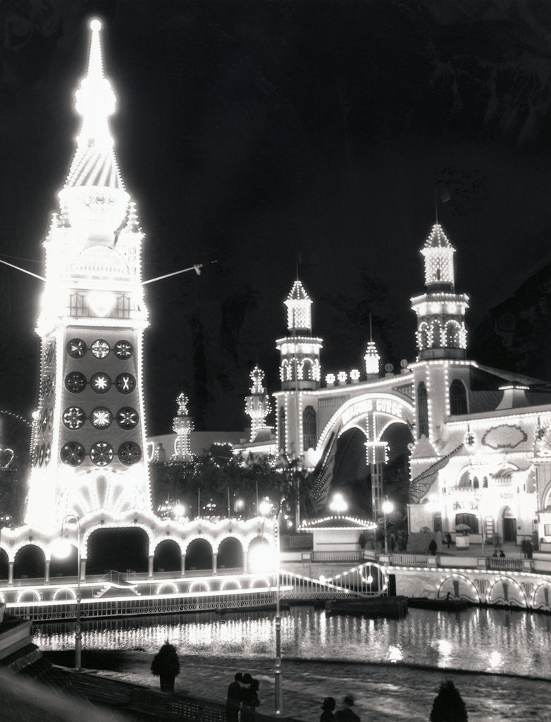 View of Luna Park at Night by Corbis