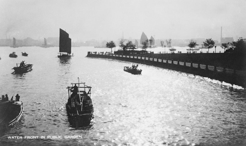 Detail of Huangpu River in Shanghai by Anonymous