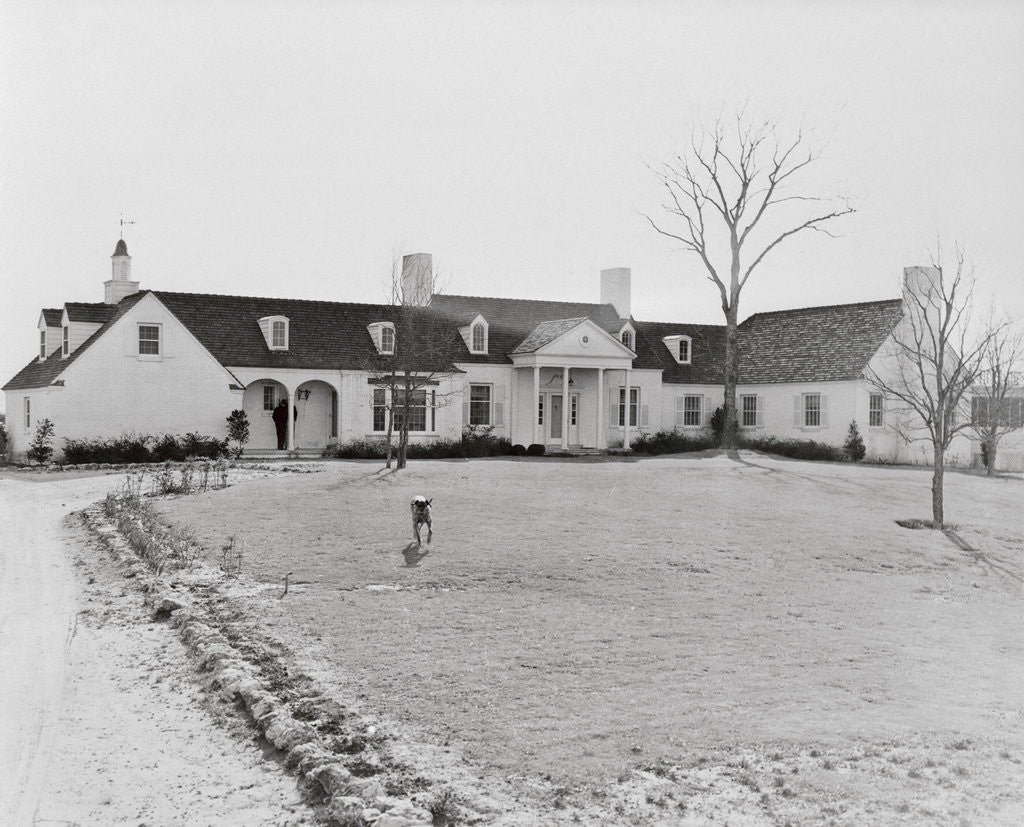 Detail of Exterior View of Home in Rural Area by Anonymous