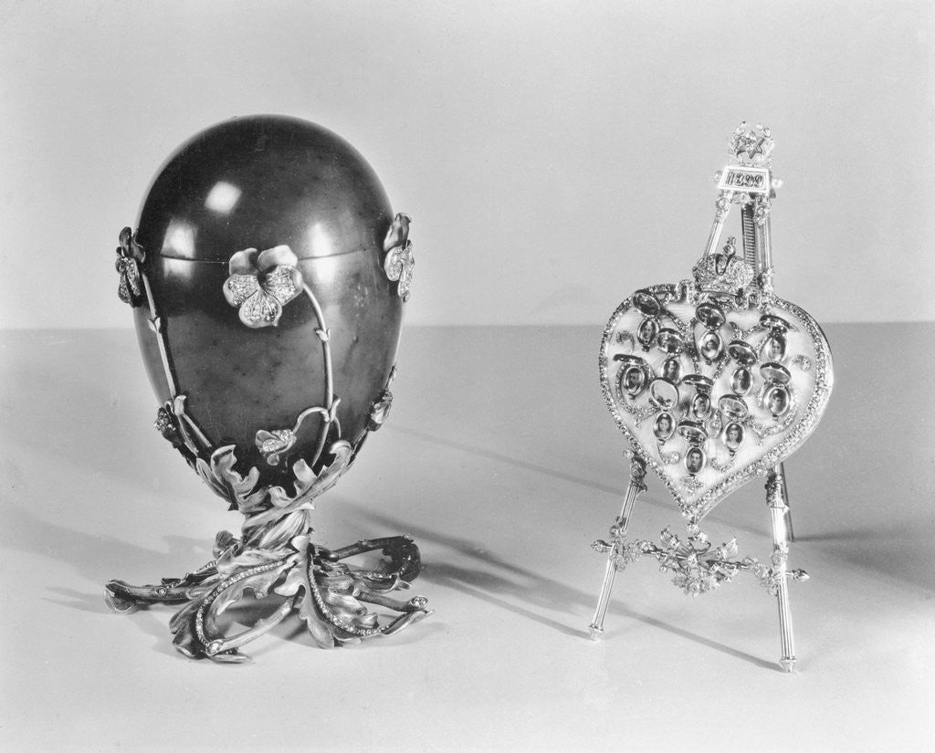 Detail of Display of Russian Jewels by Anonymous