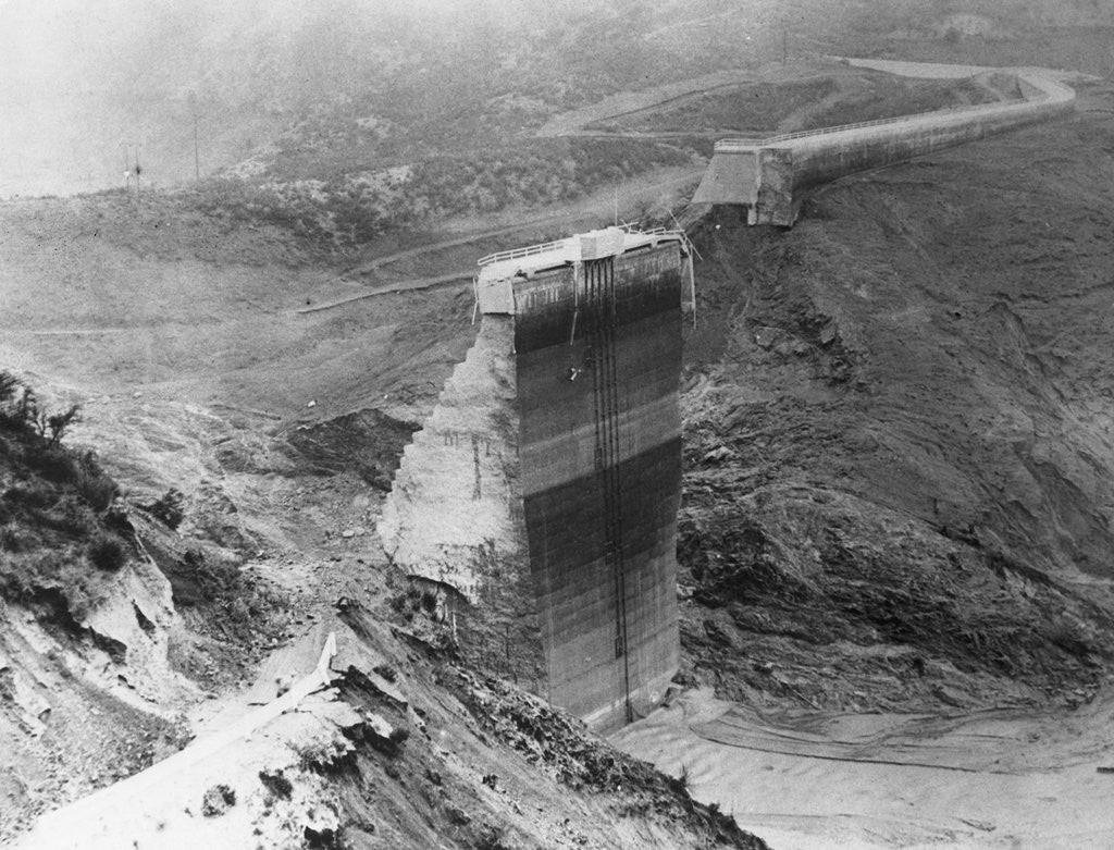 Detail of St. Francis Dam Collapse by Anonymous
