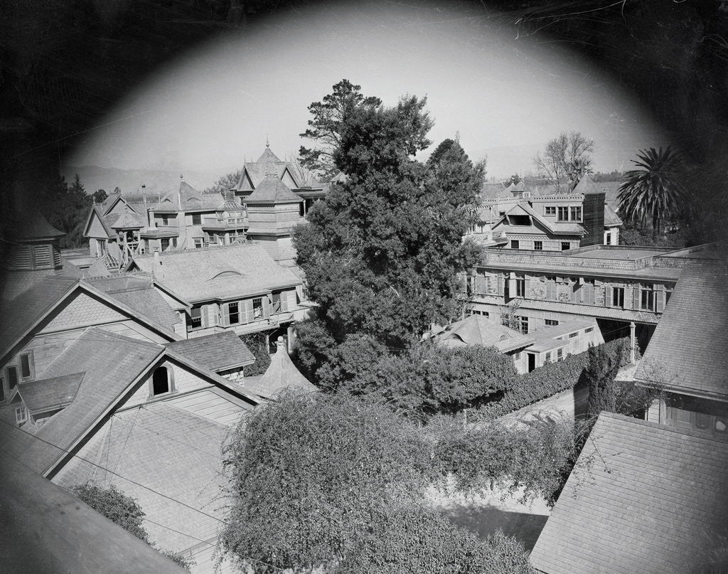 Detail of Winchester Mystery House by Anonymous