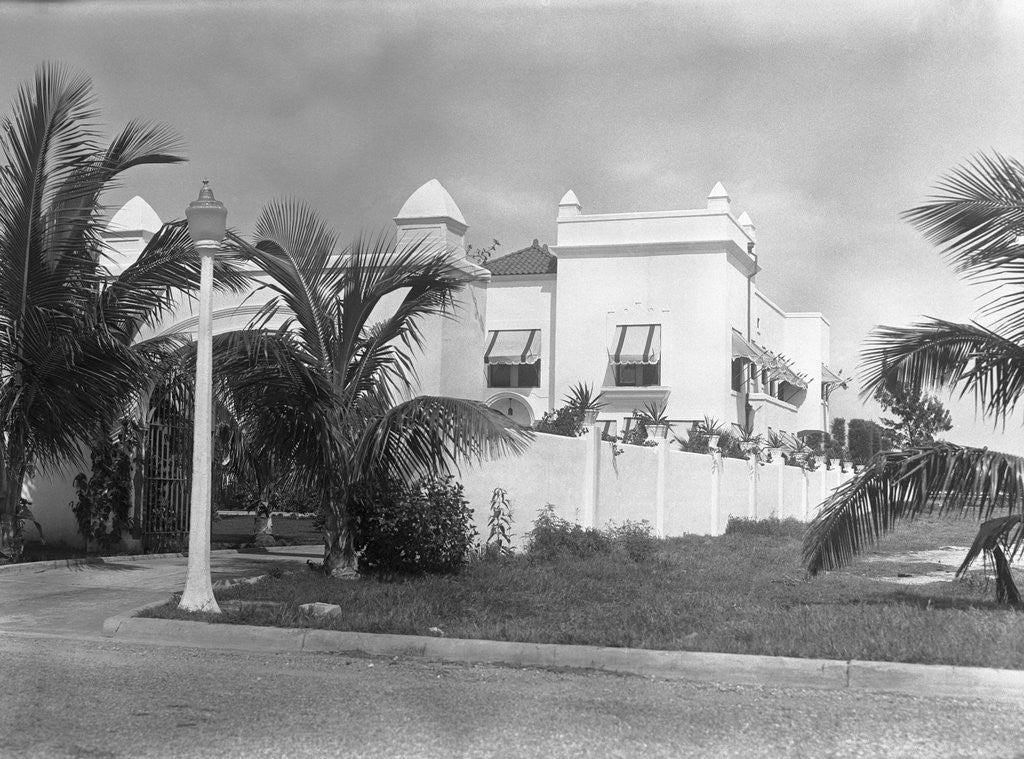 Detail of Exterior of Al Capone's Home by Anonymous