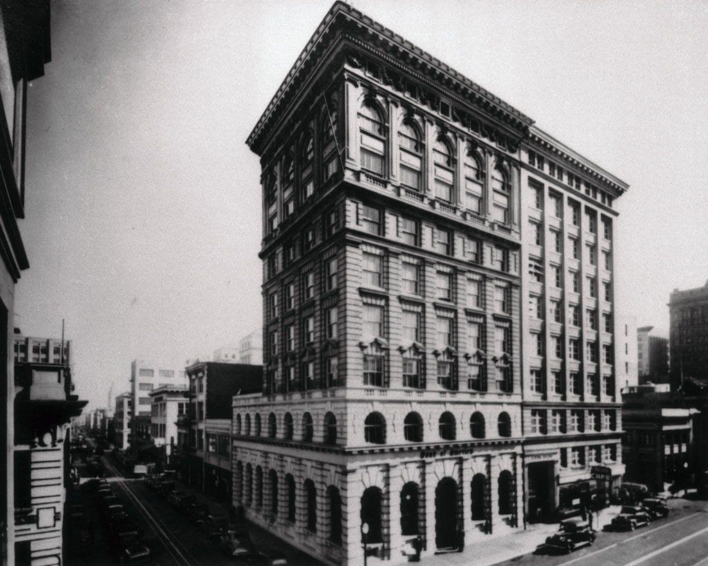 Detail of First Bank of America Building by Anonymous